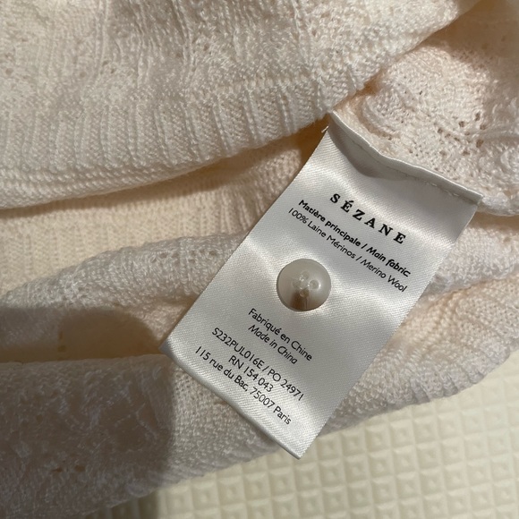 Price is firm - Sezane LYNA JUMPER - Picture 4 of 5